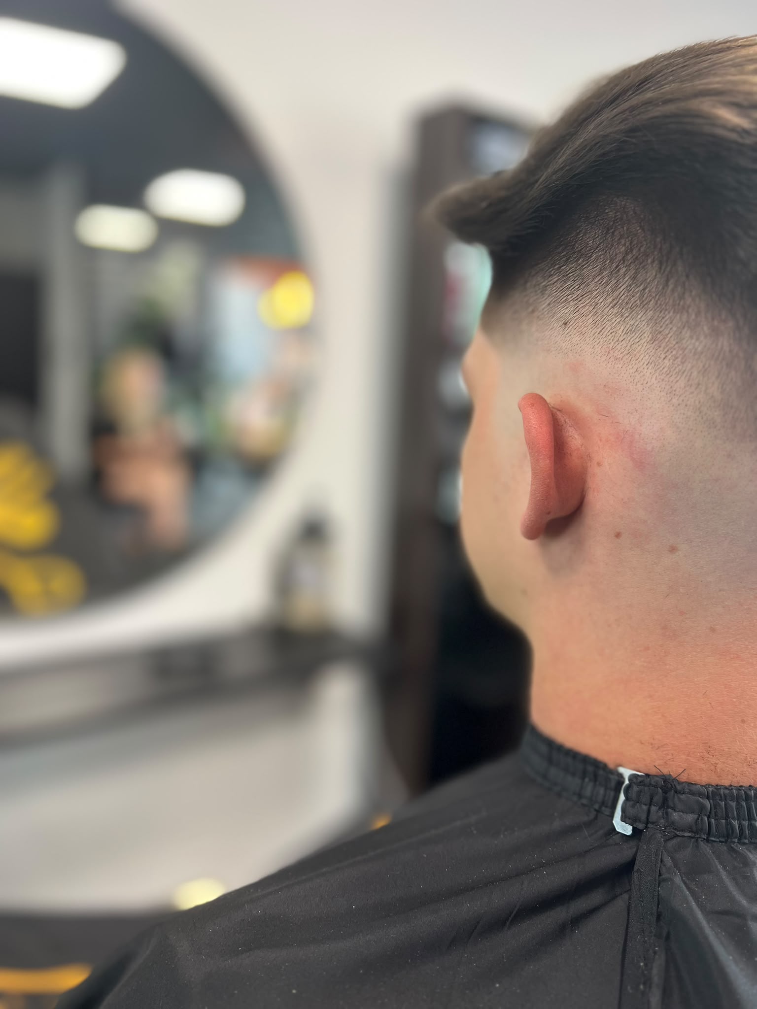 High skin fade